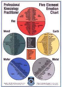 5 Element Emotion Chart