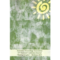 2015 AKA Kinesiology Conference Journal