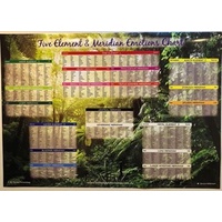 Five Element & Meridian Emotions Wall Chart