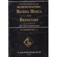 Pocket Manual of Homoeopathic Materia Medica & Repertory (S/H)