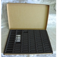 Test Kit 72 Vial Box with Foam Inlay