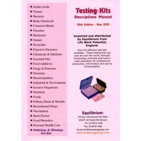Test Kit Description Manual SALE