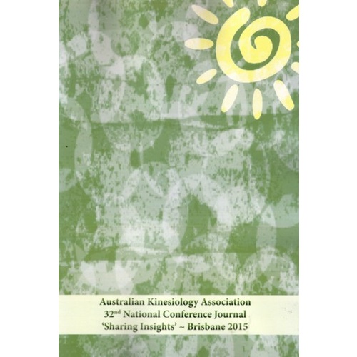 2015 AKA Kinesiology Conference Journal