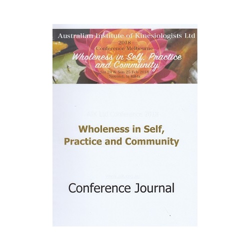 2018 AIK Kinesiology Conference Journal