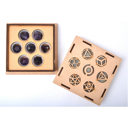 Crystal Sacred Geometry Sets