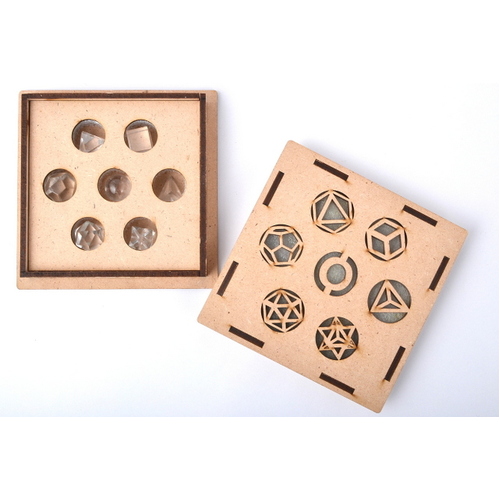 Crystal Sacred Geometry Sets