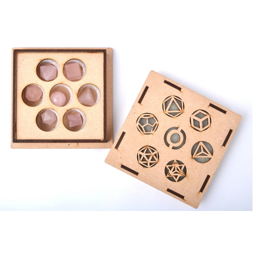 Crystal Sacred Geometry Sets
