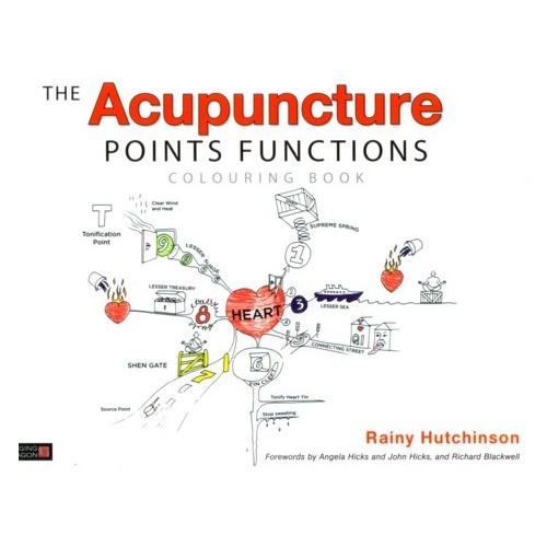 Acupuncture Points Functions Colouring Book