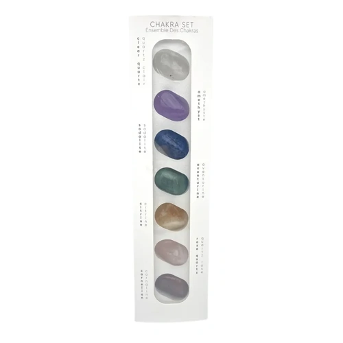 7 Chakra Tumbled Stone Set (Large)
