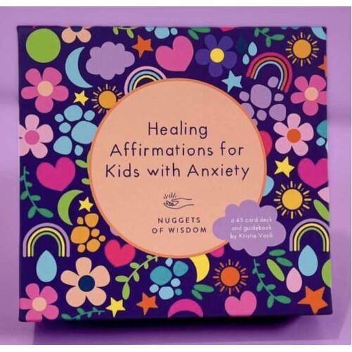 Healing Affirmations for Kids with Anxiety Cards