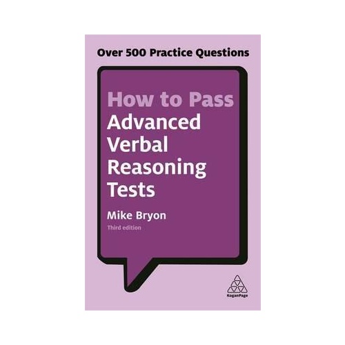 How to Pass Advanced Verbal Reasoning Tests (sale)