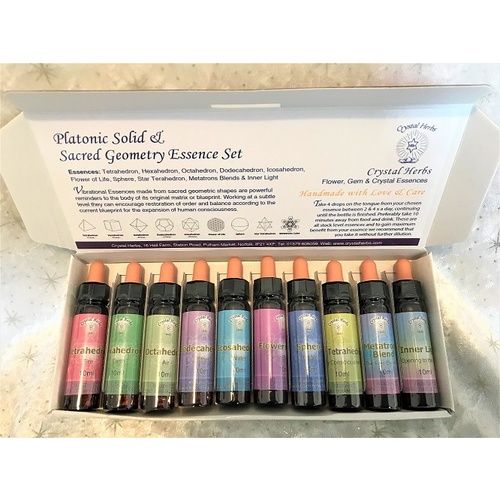 Platonic Solid & Sacred Geometry Essences