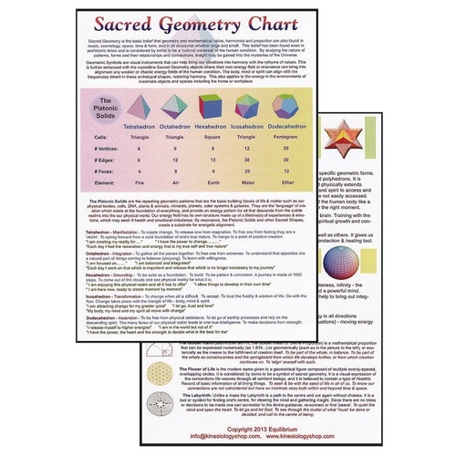 Sacred Geometry A4