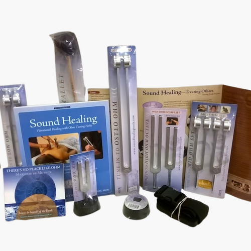 Complete Ohm Tuning Fork Set