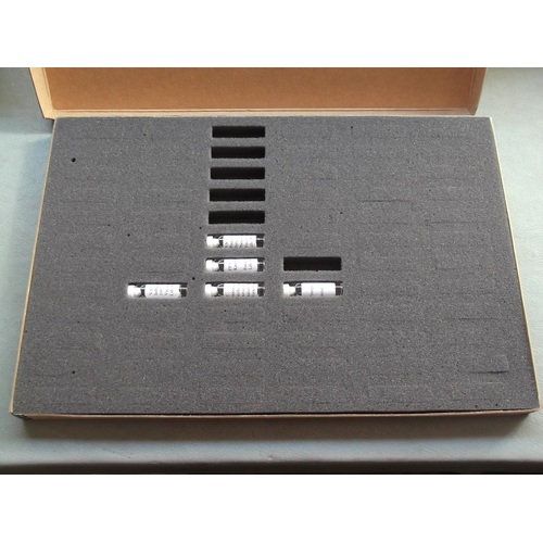 Test Kit 72 Vial Box with Foam Inlay (Sale)