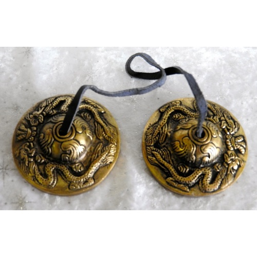 Tibetan Tingsha (Cymbals) - Medium - DD