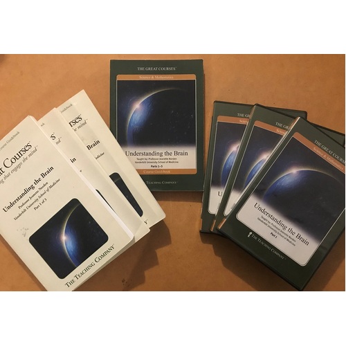Understanding the Brain Books & DVDs  (S/H)